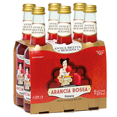 AnticaRicettaSiciliana 義大利紅橙傳統碳酸飲, 6瓶, 275ml
