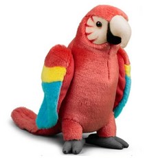 ANIMIGOS 來自英國的動物朋友, 34cm, 緋紅金剛鸚鵡