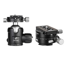 레오포토 볼헤드 + 플레이트 + 기어헤드 패닝클램프 세트, NB-40(볼헤드), NP-50(플레이트), GR-2(클램프), 1세트