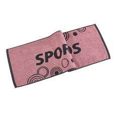 Sonio 純棉圓點運動毛巾 25 x 110 cm, 1個, 02 粉紅色