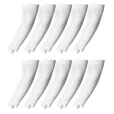 INCONTRO 無縫經典涼感袖套 2入, 10個, 白色