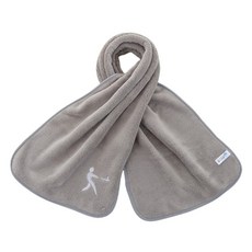Sonnyo 運動圖案健身毛巾 30 x 100 cm, 1個, 06 灰色棒球