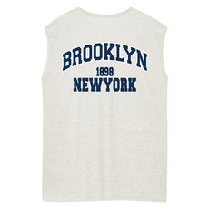 ILLUSO 男士 WD Brooklyn 1898 紐約特製棉質無袖T恤