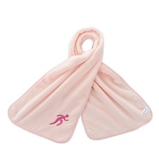 Sonnyo 運動圖案健身毛巾 30 x 100 cm, 1個, 05 粉色跑步