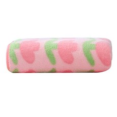 Sonnyo Cozy 鬱金香柔軟浴巾 70 x 140 cm, 1個, 02 粉紅色