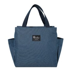 브리빌라스 코어무역 All kitchen 포켓 보온 보냉가방, 네이비, 1개