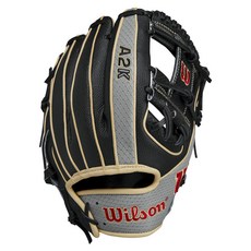 Wilson 2024 A2K SC1786SS 內野手手套 右投用 WBW101374115, 黑色, 灰色, 金色, 1個