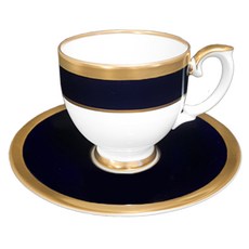 Weimar Pasión 咖啡杯 + 杯碟組, 鈷藍色, 1套