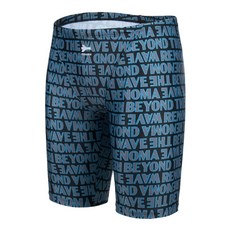 renoma 男款字母4分泳褲 RN-MS2E503-BK