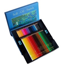 Allode 專業用軟油性色鉛筆 TYPE 03 經典, 1個, 48 種顏色