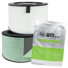 Filter for you LG 360 Premium空氣清淨機替換濾網+防塵墊組, LG PuriCare 360
