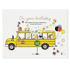 Hallmark 史努比 生日快樂 立體卡片 817787, 單一顏色, 1個