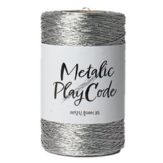 Yarna 金屬感編織線 250g, 1個, 101 銀色