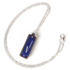 DABell 超迷你項鍊型口琴, 藍色, 1個, 單一商品