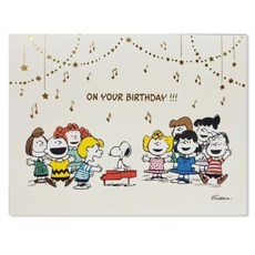 Hallmark 史努比生日快樂立體卡片 817268