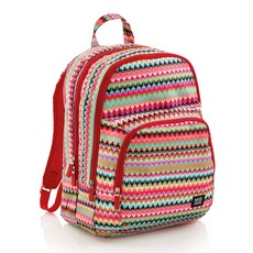 MIQUELRIUS 民族風三層後背包, 單一顏色