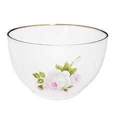 WeimarPorzellan Katharina Rosalie金邊餐碗, 1個, 卡塔琳娜·羅莎莉