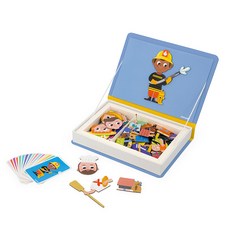 Janod 磁力書 職業 64p, 混合顏色