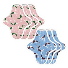 hannahpad 棉質衛生棉護墊 3 種 x 2 件組 C-2, 1組, 17 x 21cm