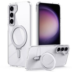 스페이스쉴드 맥세이프 호환 킥 스탠드 휴대폰 케이스