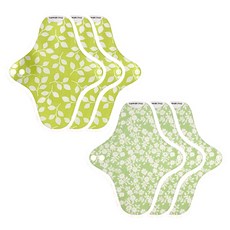 hannahpad 棉質衛生棉護墊 3 種 x 2 件組 E-2, 17 x 21cm, 1組