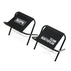 노스피크 홀리데이 비비큐체어, 블랙, 2개
