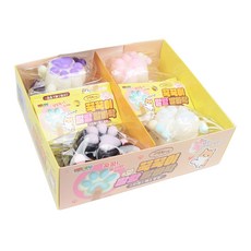 Younghee.Gong捏捏軟腳掌玩具 4種*3入組, 混色