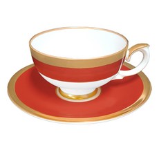 威瑪 Pasion 紅茶杯, 1個, 紅色