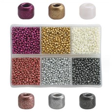 알로데 톡톡 6컬러 DIY 시드 비즈, TYPE 12, 1개