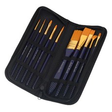 Allode 藝術家化妝包刷具組 TYPE 01 海軍藍, 1套