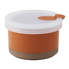 odense Legodt 陶瓷儲物罐 橘子紅蘿蔔, 1個, 250ml