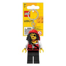 LEGO 迷你公仔鑰匙圈燈 海盜公主 KE193H, 混合色, 1個