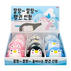 iiGEN 軟綿綿企鵝娃娃 3種*4入組, 1組