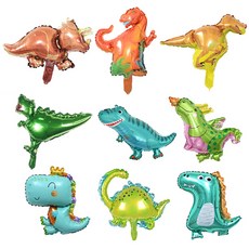 피앤비유니티 동물풍선 소 x 9종 세트, 03 공룡친구들, 1세트