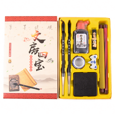 Khohimo 文房四寶 書法 毛筆字 書藝 練習用 10件組 3W322, 1套, 7 x 215 mm