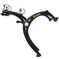 Saris 車用自行車架 BONES EX 2-BIKE + 車牌組, 黑色, 1套