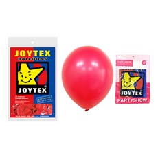 파티쇼 수입 스탠다드 풍선 30cm 100p, 레드, 1개