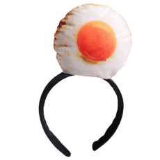 미미파티 동물 파티 생일 인싸 놀이공원 체육대회 운동회 머리띠, 계란 후라이, 1개