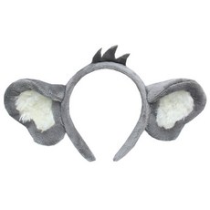 미미파티 동물 파티 생일 인싸 놀이공원 체육대회 운동회 머리띠 코끼리 그레이, 그레이이, 1개