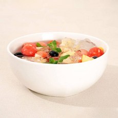해피정코리아 사각 면기 900ml, 화이트, 1개