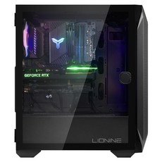 Jooyon 2024 LIONINE TURBO Ryzen 5 Ryzen 7000 系列 GeForce RTX 4060, Windows 11 家用版, CG275F46WNS, 黑色, 32GB, 1TB