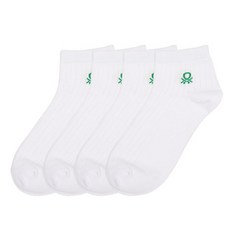 benetton 重點logo短襪4雙組 BTDPLSXS