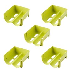 블럭마트 냉장고 음료수 낙하방지 보관함, 그린