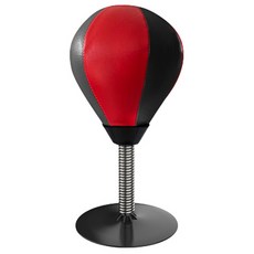 블럭마트 복싱 데스크탑 펀칭볼, 블랙 + 레드, 1개