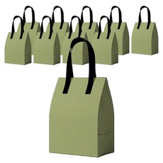 B Home Baking 外帶保冷袋 10p, 深綠色, 10個