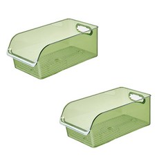 Block Mart 塑膠飲料整理籃, 綠色, 2個