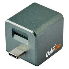 maktar DUO USB-C CUBIDUO Galaxy iPhone 自動備份 Type-C SD卡讀卡機 外接記憶體, MKPQC-MG