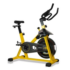 타이탄 세이프가드장착 스피닝 실내 스핀바이크 방문설치, KH7250, 옐로우