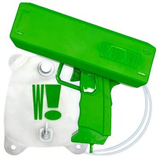 워터밤 굿즈 자동 워터건, 그린, 1개