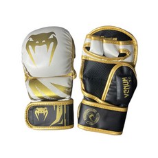 VENUM Block Mart UFC MMA 開口手指拳擊手套, 1個, 白金